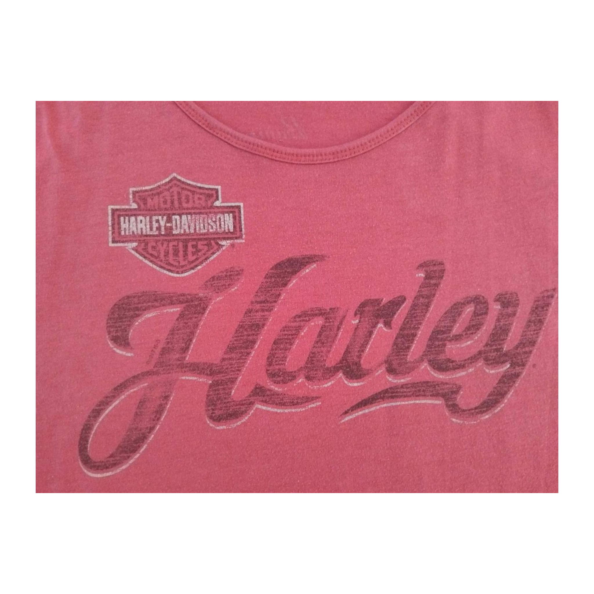 1757 Harley Davidson Women's Tank Top Pink 2XL