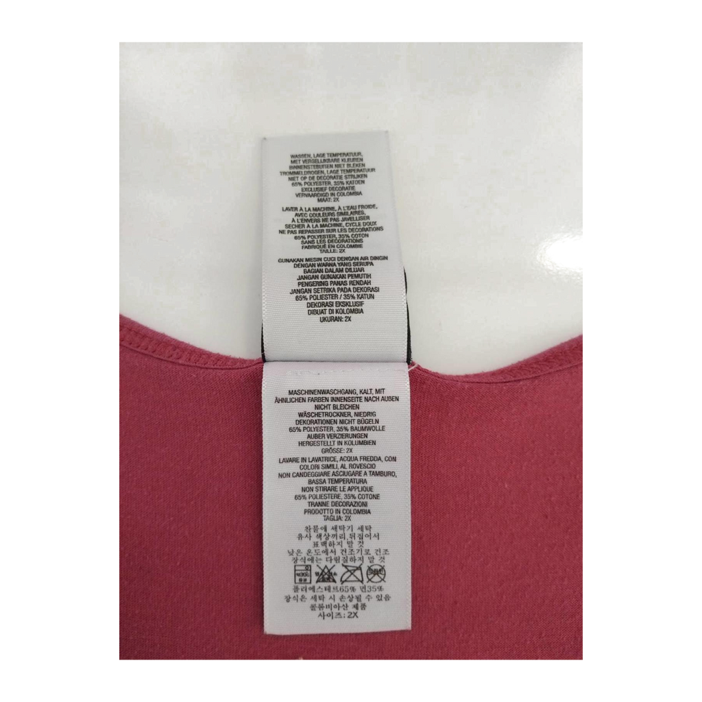 1757 Harley Davidson Women's Tank Top Pink 2XL