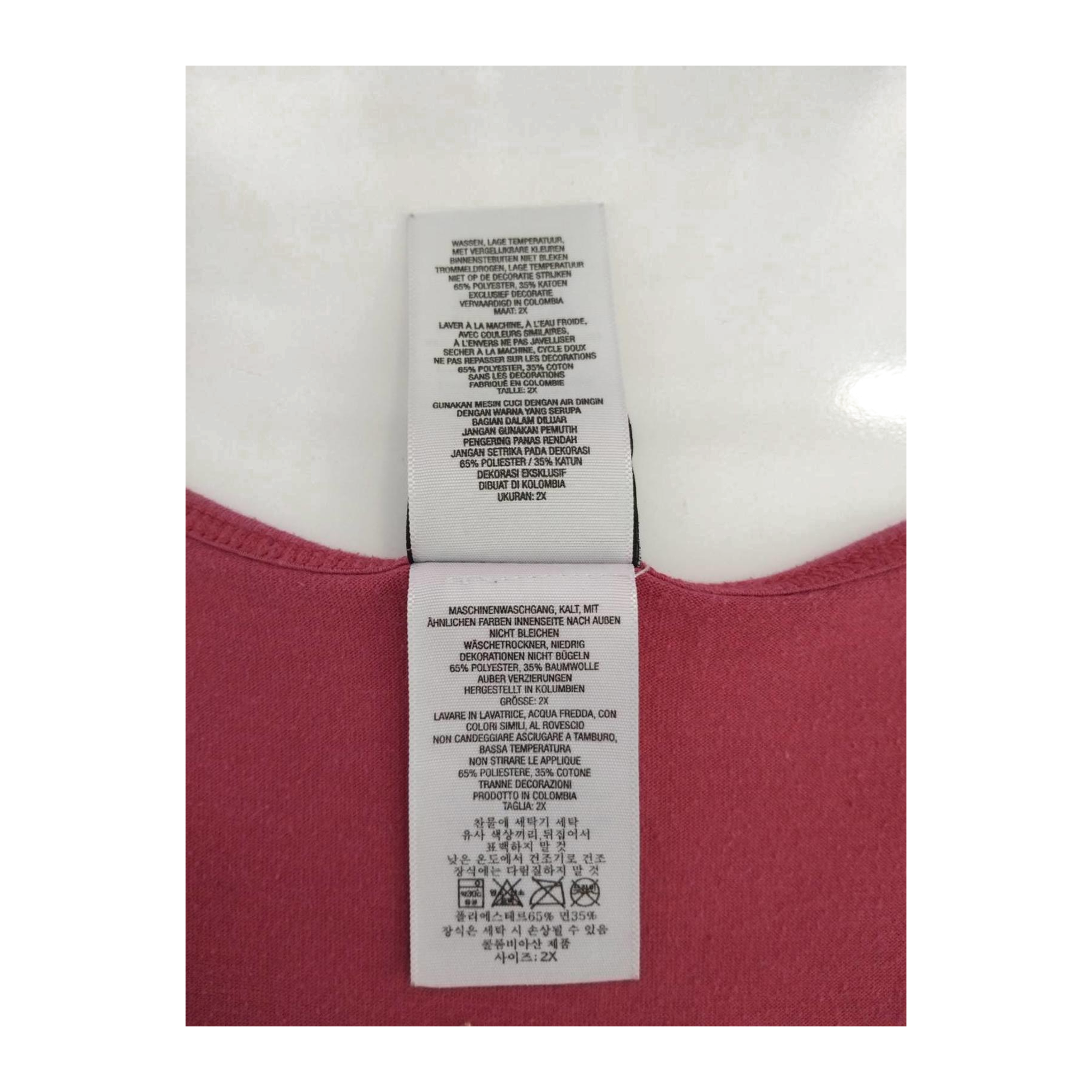 1757 Harley Davidson Women's Tank Top Pink 2XL