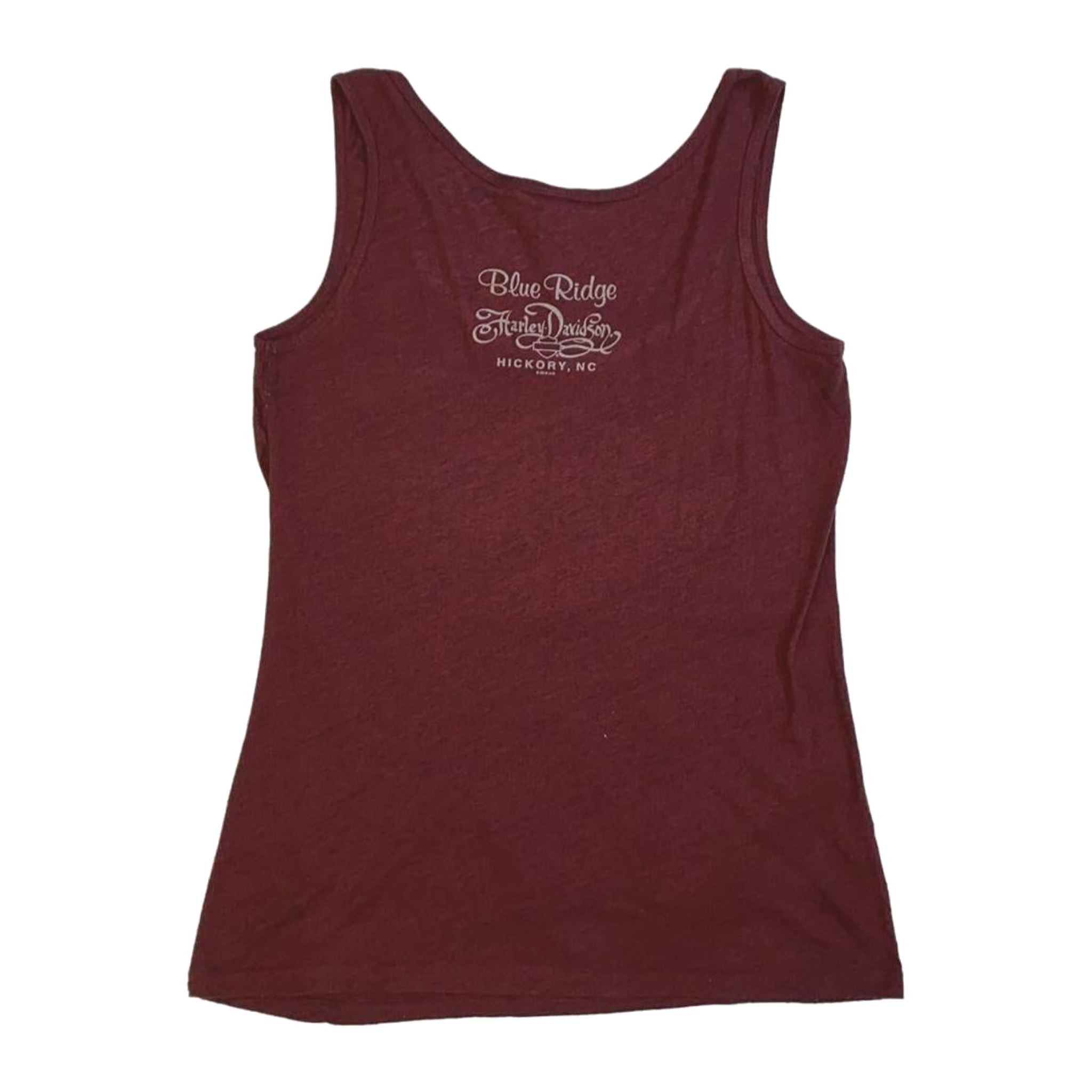 1758 Harley Davidson Women's Bedazzled Logo Tank Top Brown L