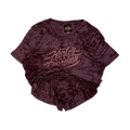 1760 Harley Davidson Women's Heather Short Sleeve T Shirt Purple 2XL