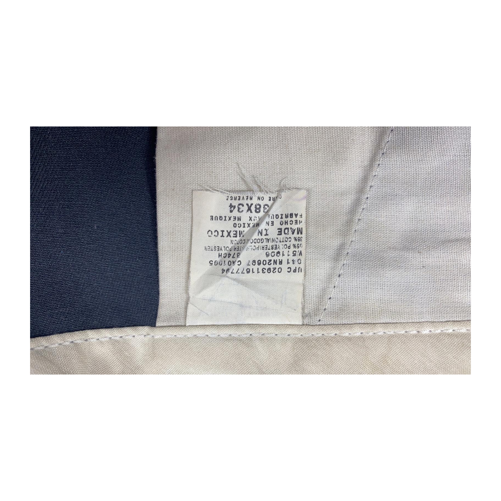 1274 Dickies Straight Leg Chino Grey W38 L34