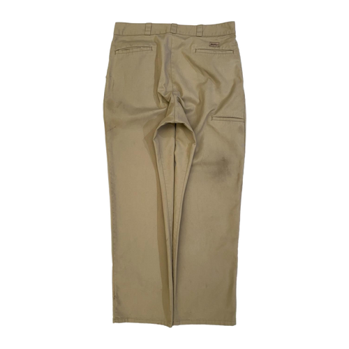 1405 Dickies Pleated Straight Leg Chino Beige W36 L31