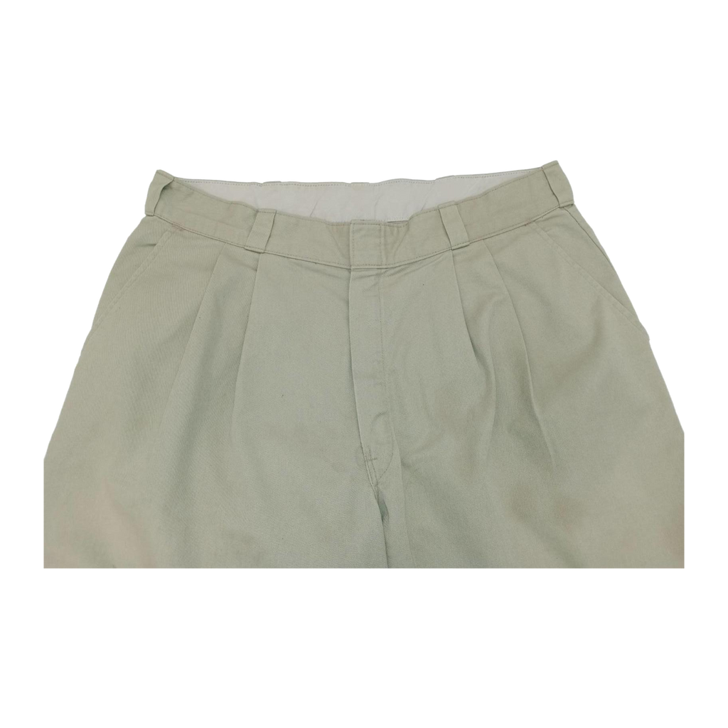 1405 Dickies Pleated Straight Leg Chino Beige W36 L31