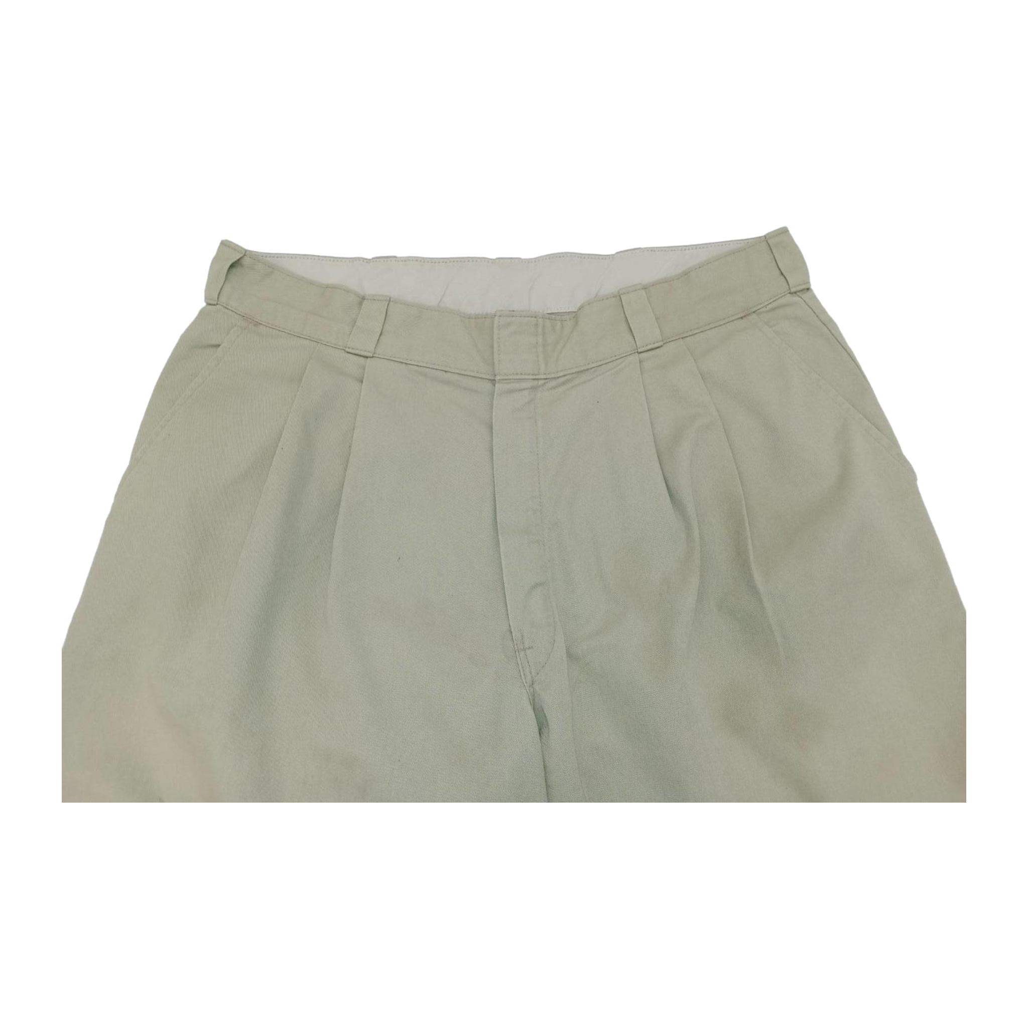 1405 Dickies Pleated Straight Leg Chino Beige W36 L31