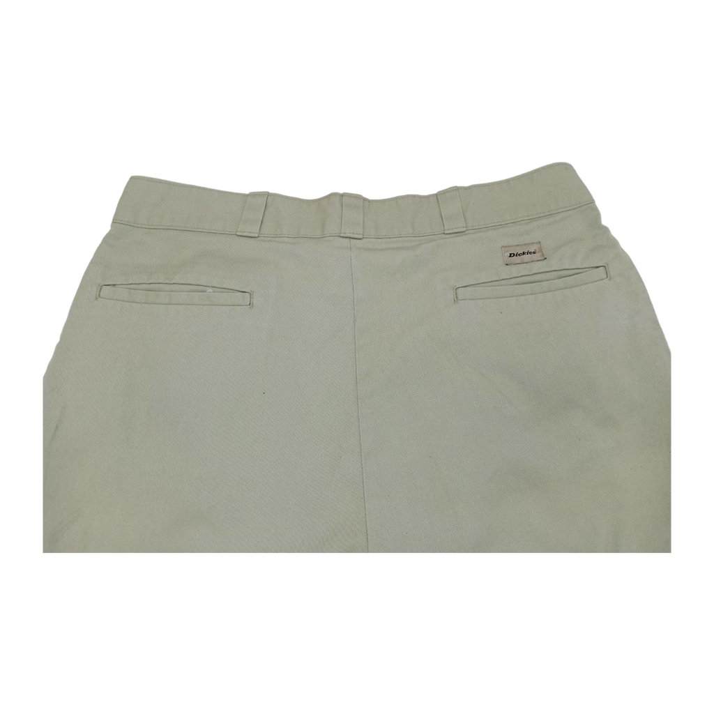1405 Dickies Pleated Straight Leg Chino Beige W36 L31