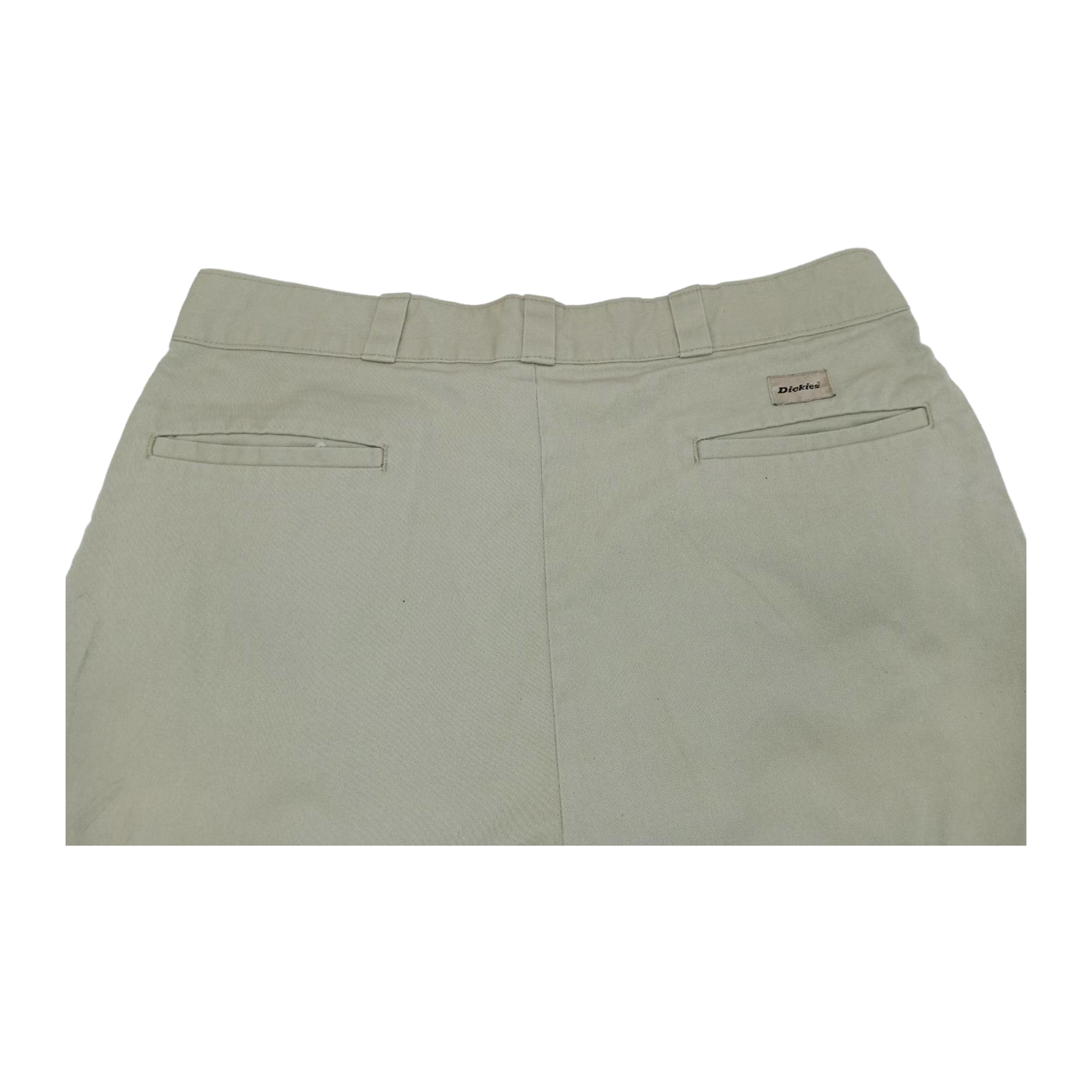 1405 Dickies Pleated Straight Leg Chino Beige W36 L31