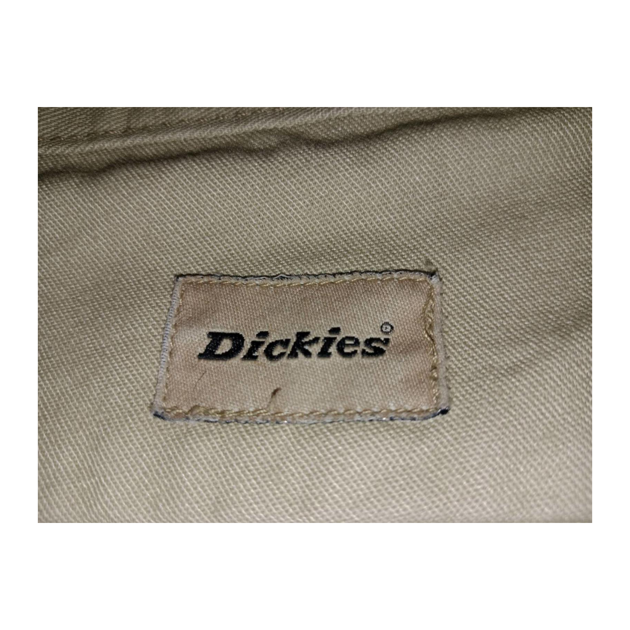 1405 Dickies Pleated Straight Leg Chino Beige W36 L31