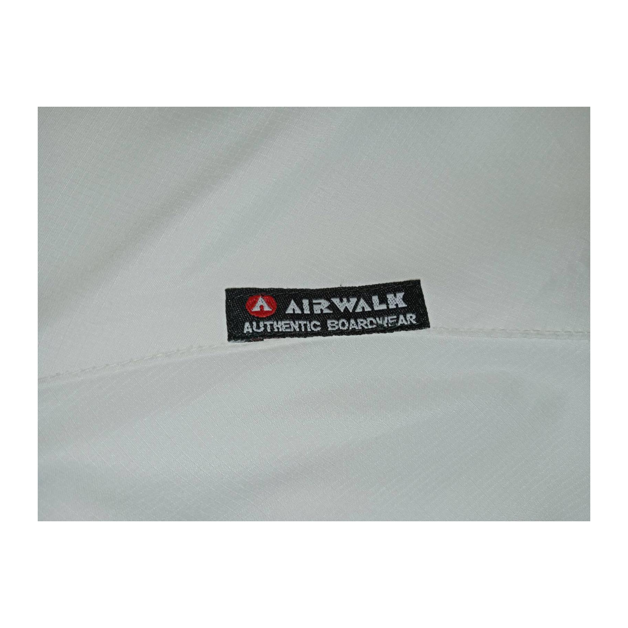 1385 Airwalk Japan Y2K Skate Full Zip Windbreaker White S