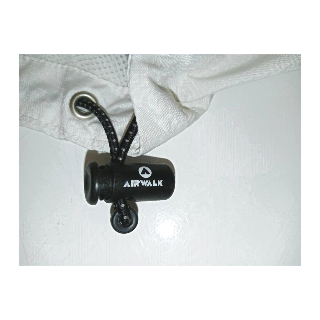 1385 Airwalk Japan Y2K Skate Full Zip Windbreaker White S