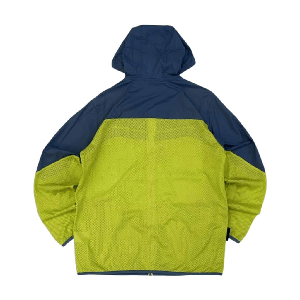 Lowe Alpine Colorblock Hooded Windbreaker Yellow M
