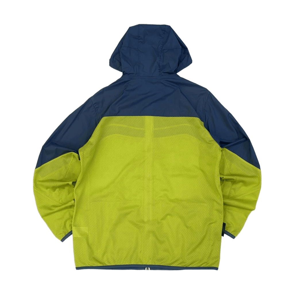 Lowe Alpine Colorblock Hooded Windbreaker Yellow M