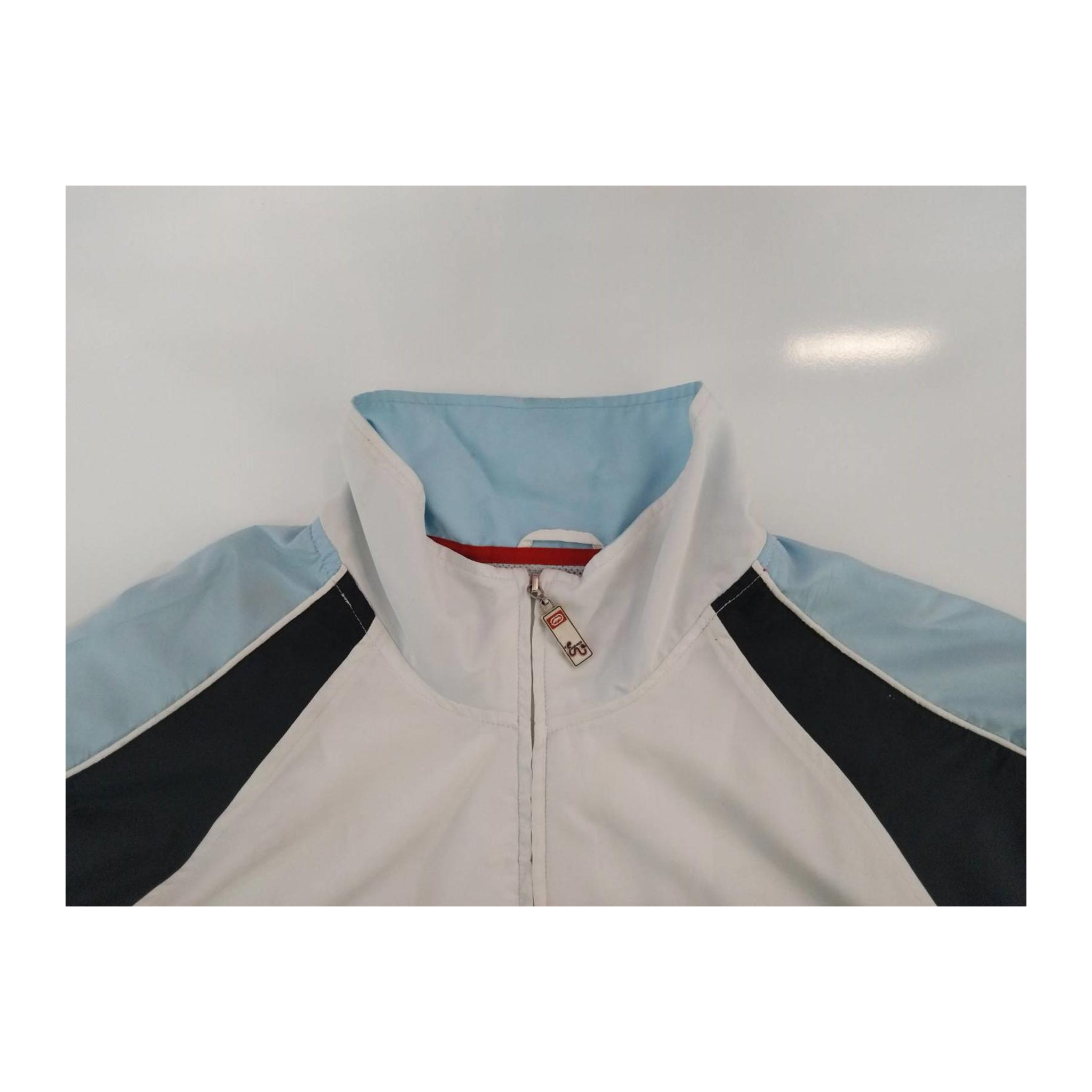 1786 Ecko Y2K Hip Hop Full Zip Windbreaker White XXL