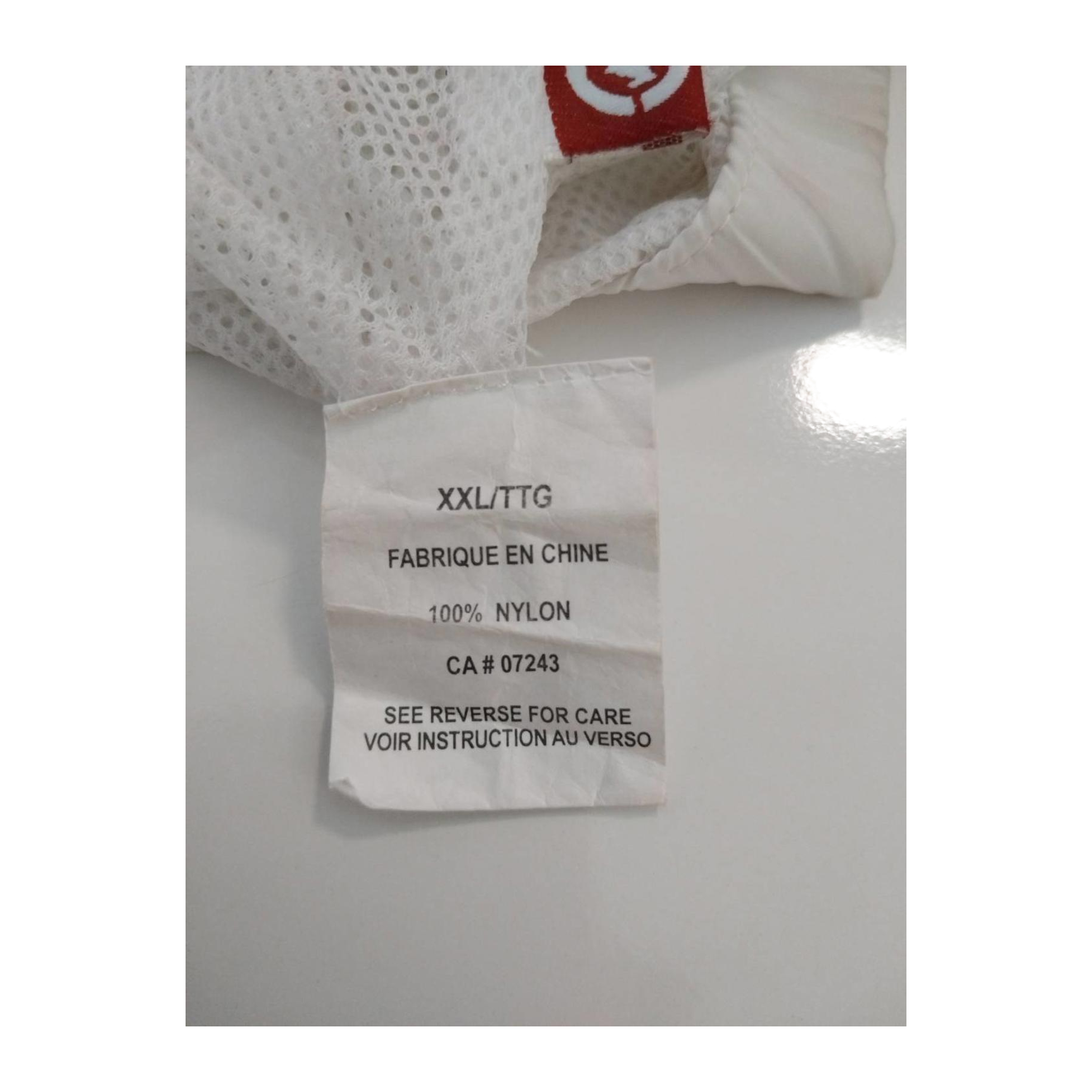 1786 Ecko Y2K Hip Hop Full Zip Windbreaker White XXL