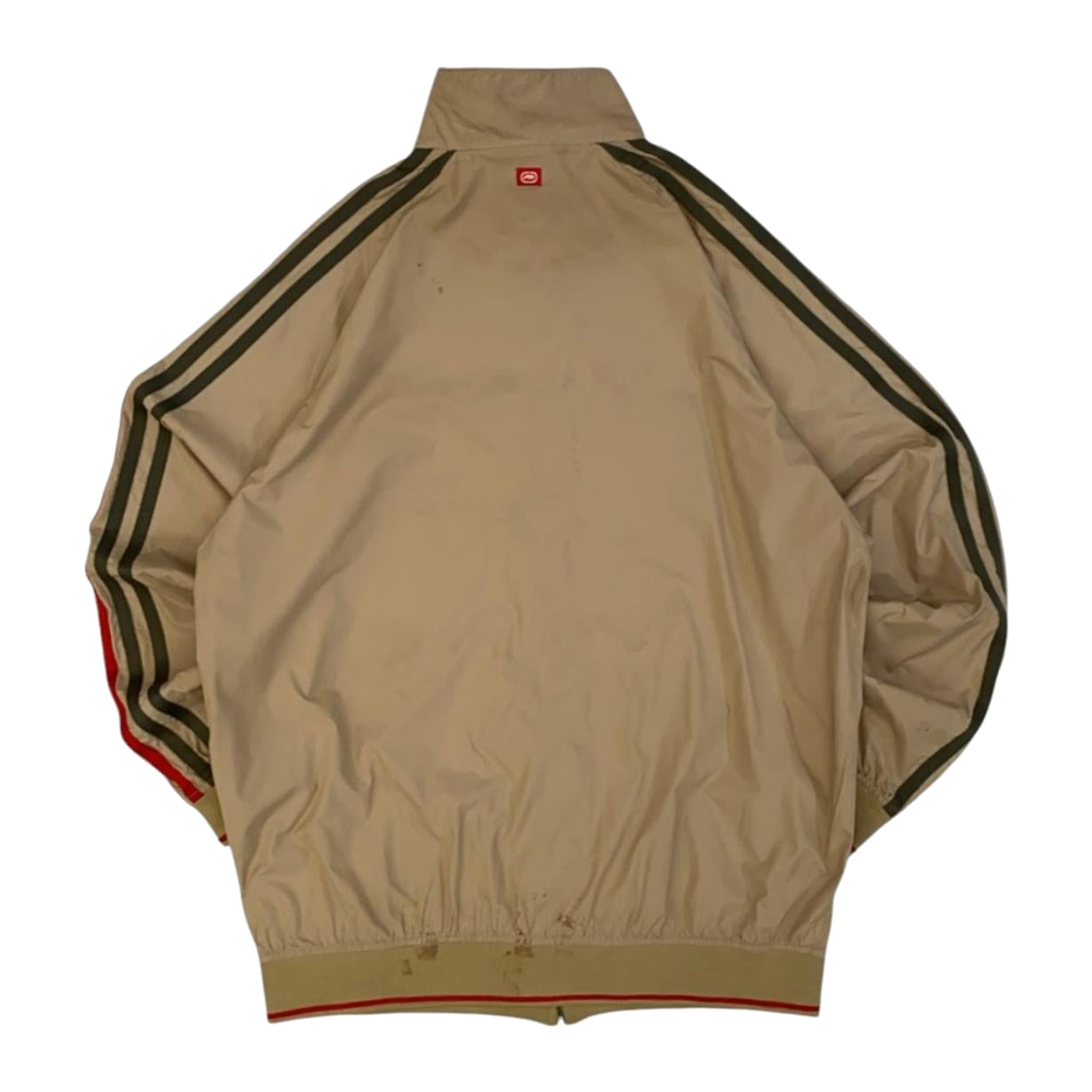 1921 Ecko Unltd Y2K Hip Hop Full Zip Windbreaker Beige XL