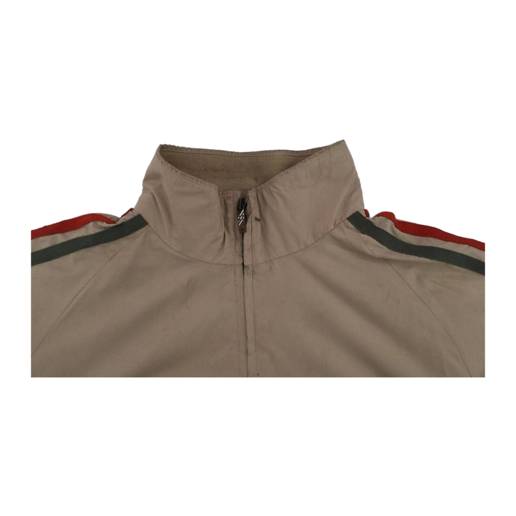 1921 Ecko Unltd Y2K Hip Hop Full Zip Windbreaker Beige XL