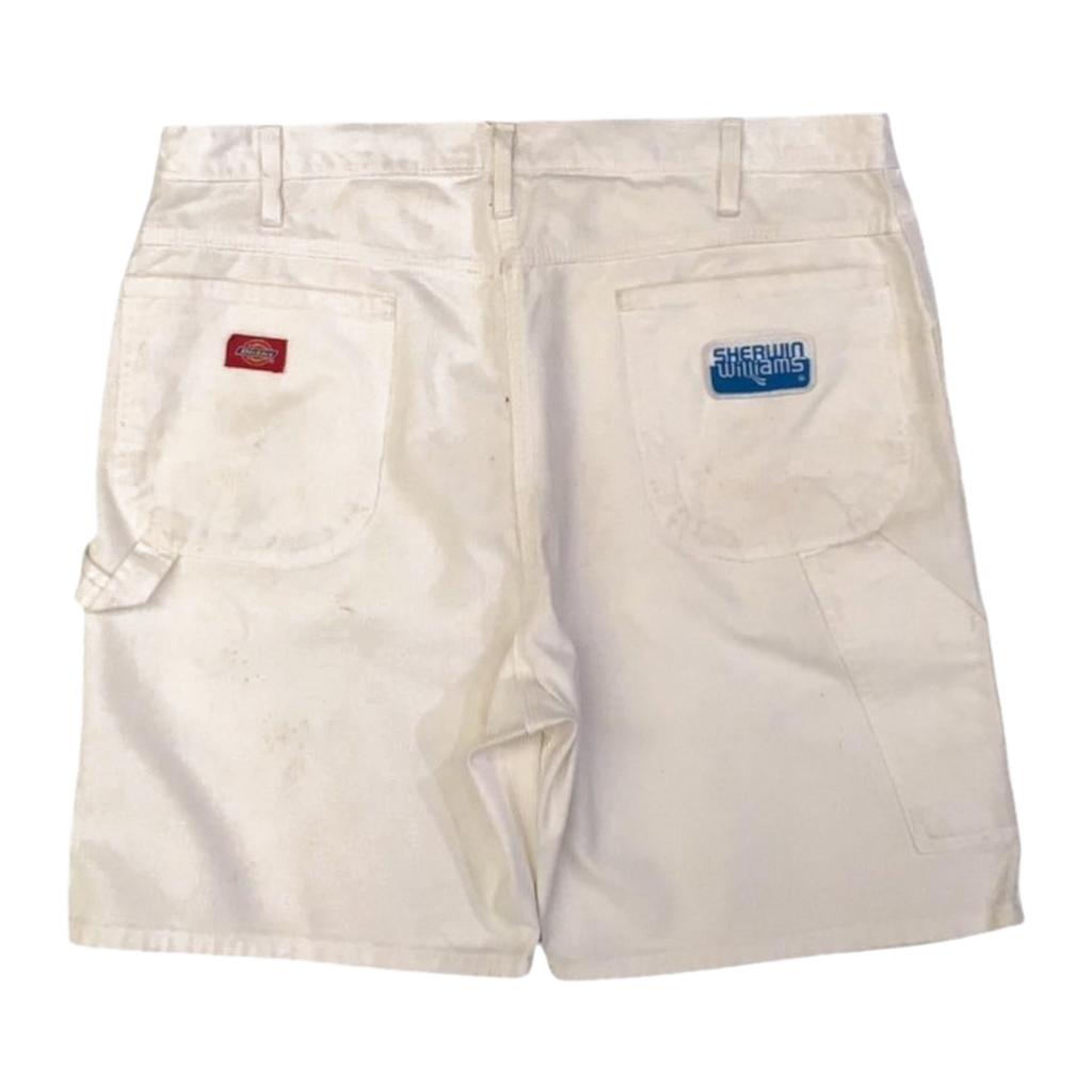 1231 Dickies Workwear Denim Short White W38