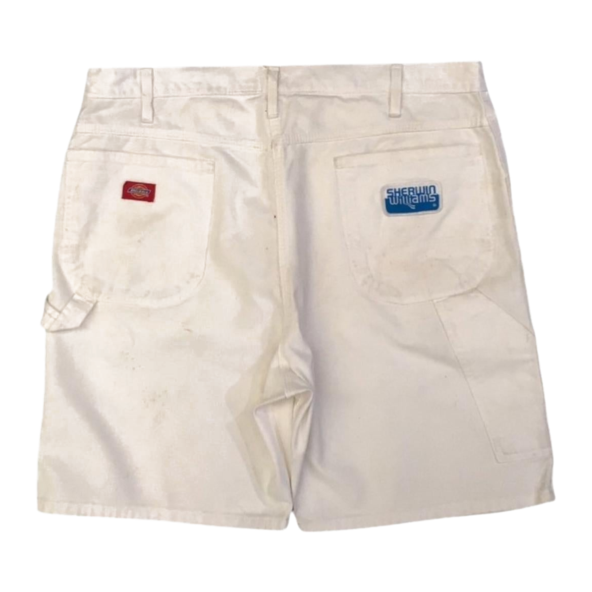1231 Dickies Workwear Denim Short White W38