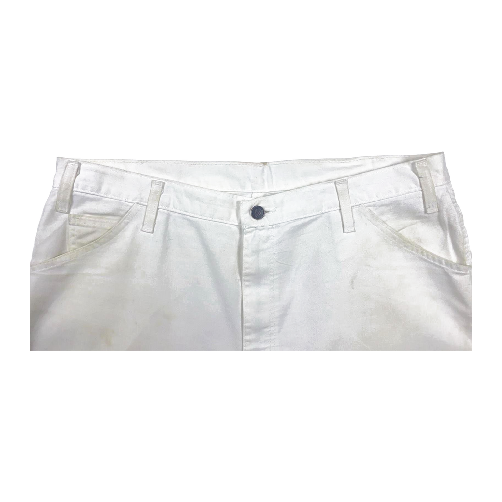 1231 Dickies Workwear Denim Short White W38