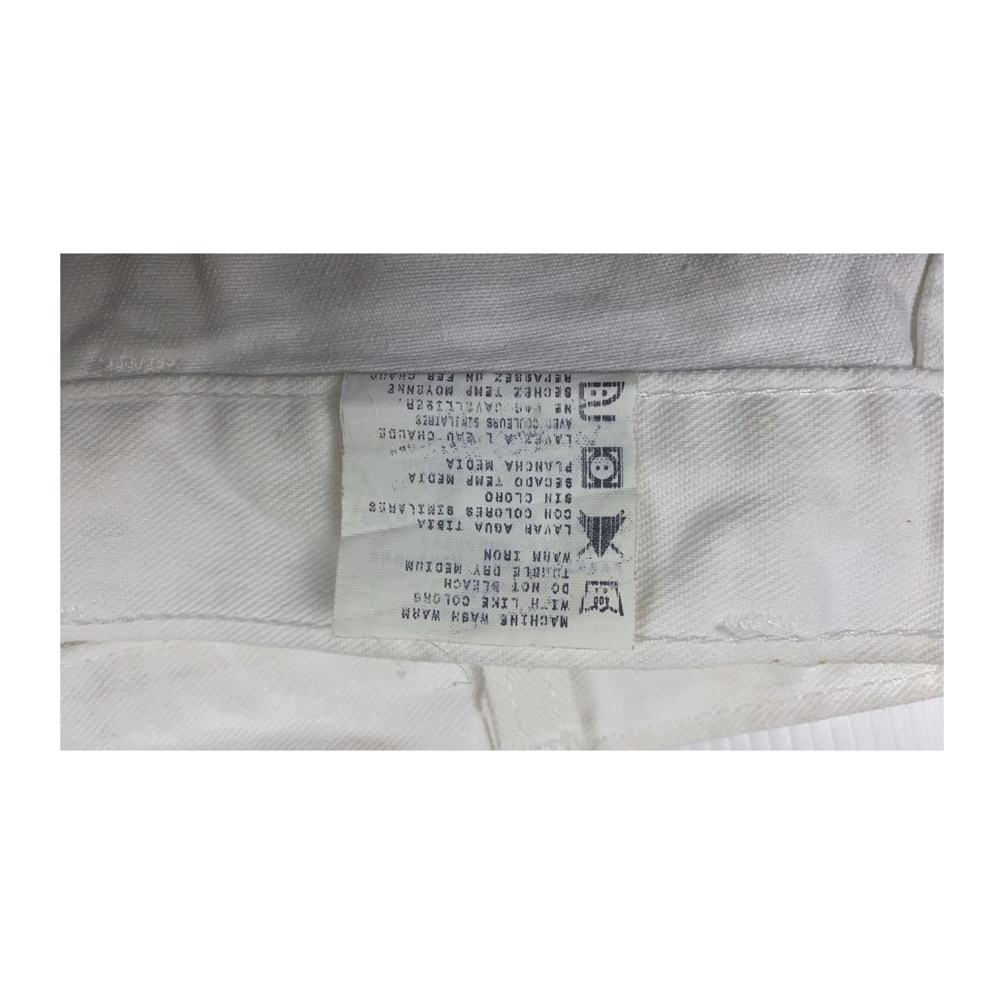 1231 Dickies Workwear Denim Short White W38
