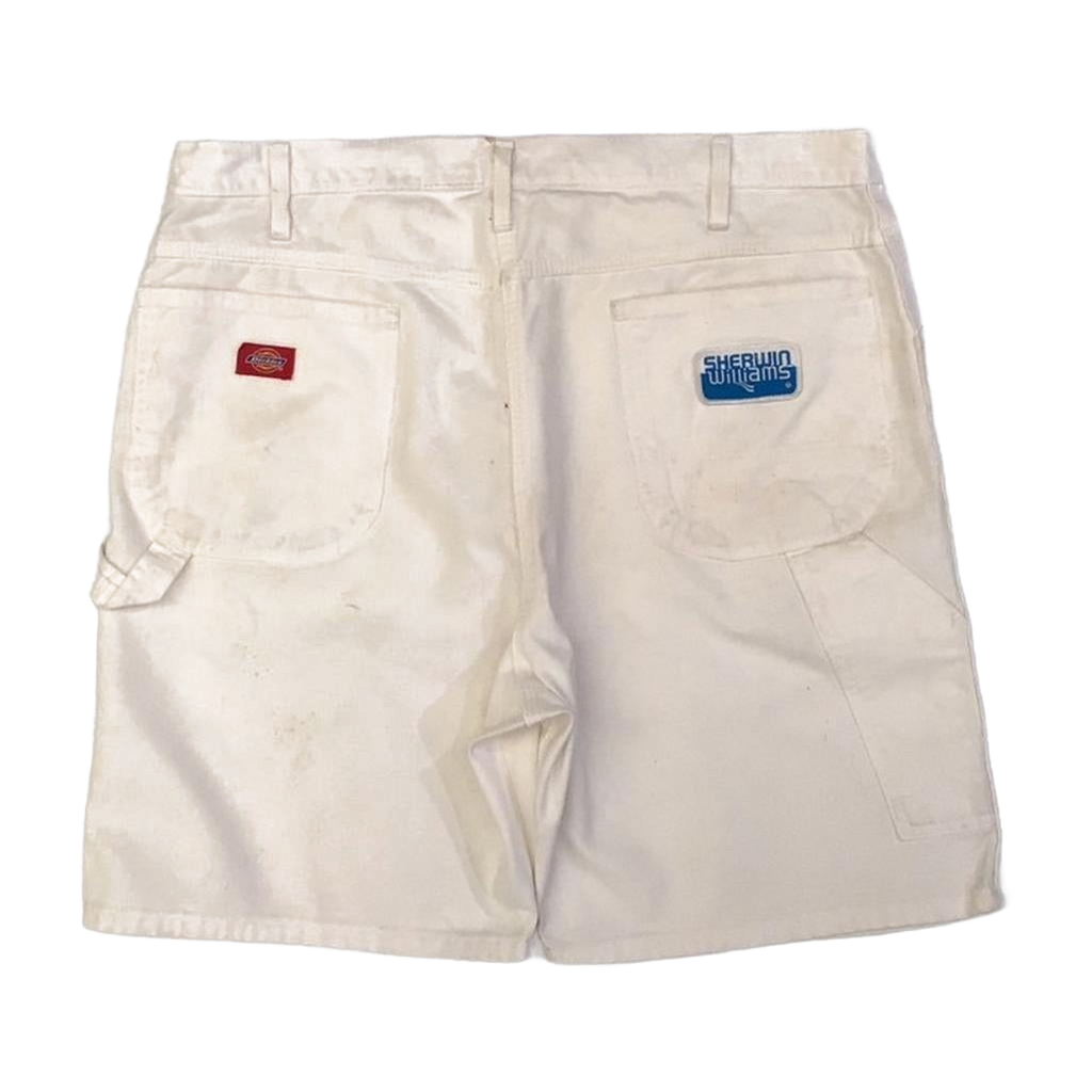 1231 Dickies Workwear Denim Short White W38