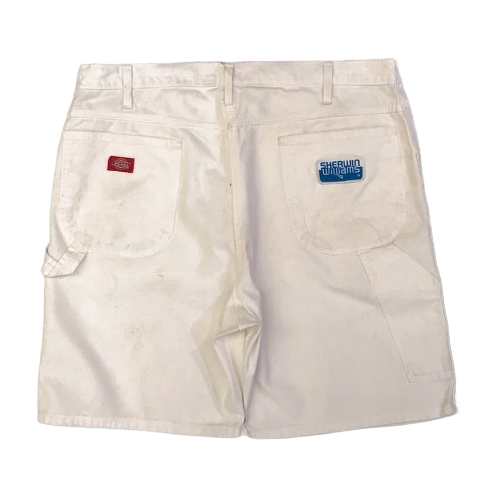 1231 Dickies Workwear Denim Short White W38