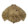1382 Dickies Workwear Safari Guide Button Up Khaki Shirt Beige 2XL