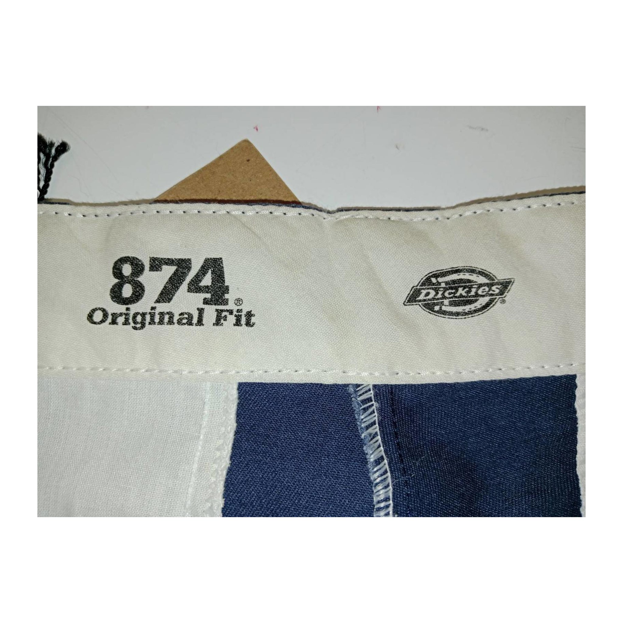 1407 Dickies 874 Original Fit Trouser Navy W34 L28