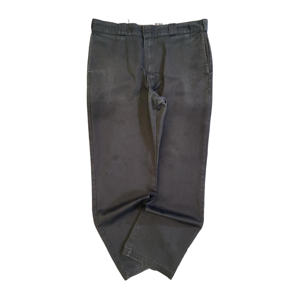 1410 Dickies Original Fit 874 Straight Leg Chino Grey W37 L31