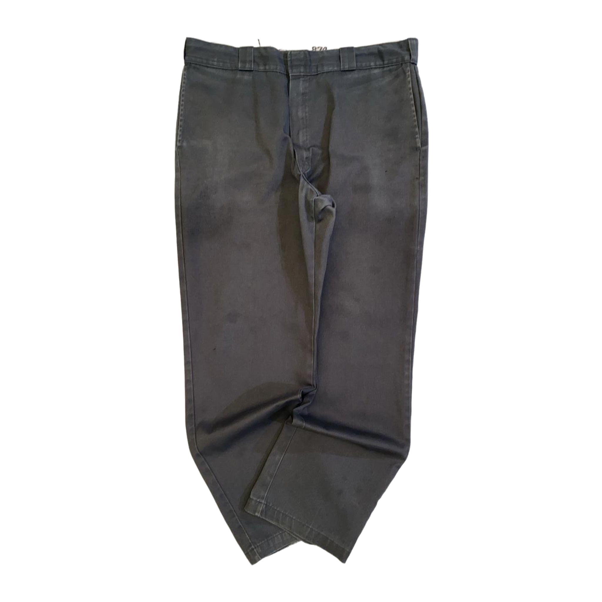 1410 Dickies Original Fit 874 Straight Leg Chino Grey W37 L31