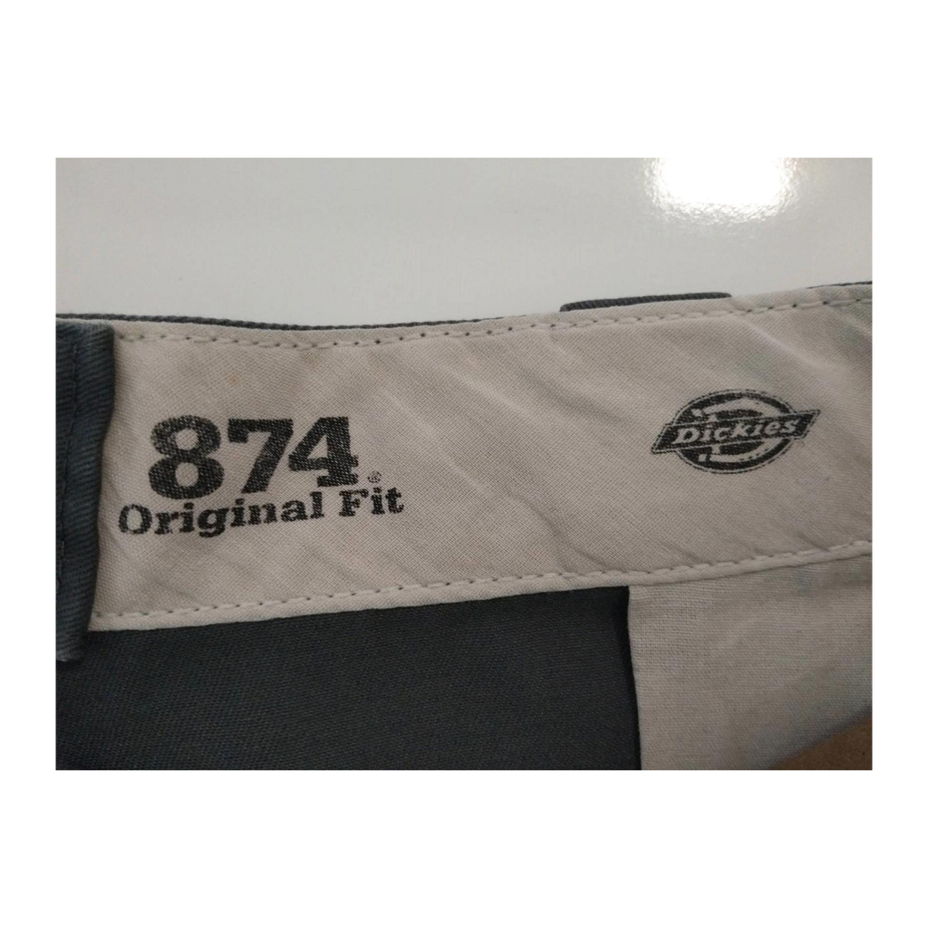 1410 Dickies Original Fit 874 Straight Leg Chino Grey W37 L31