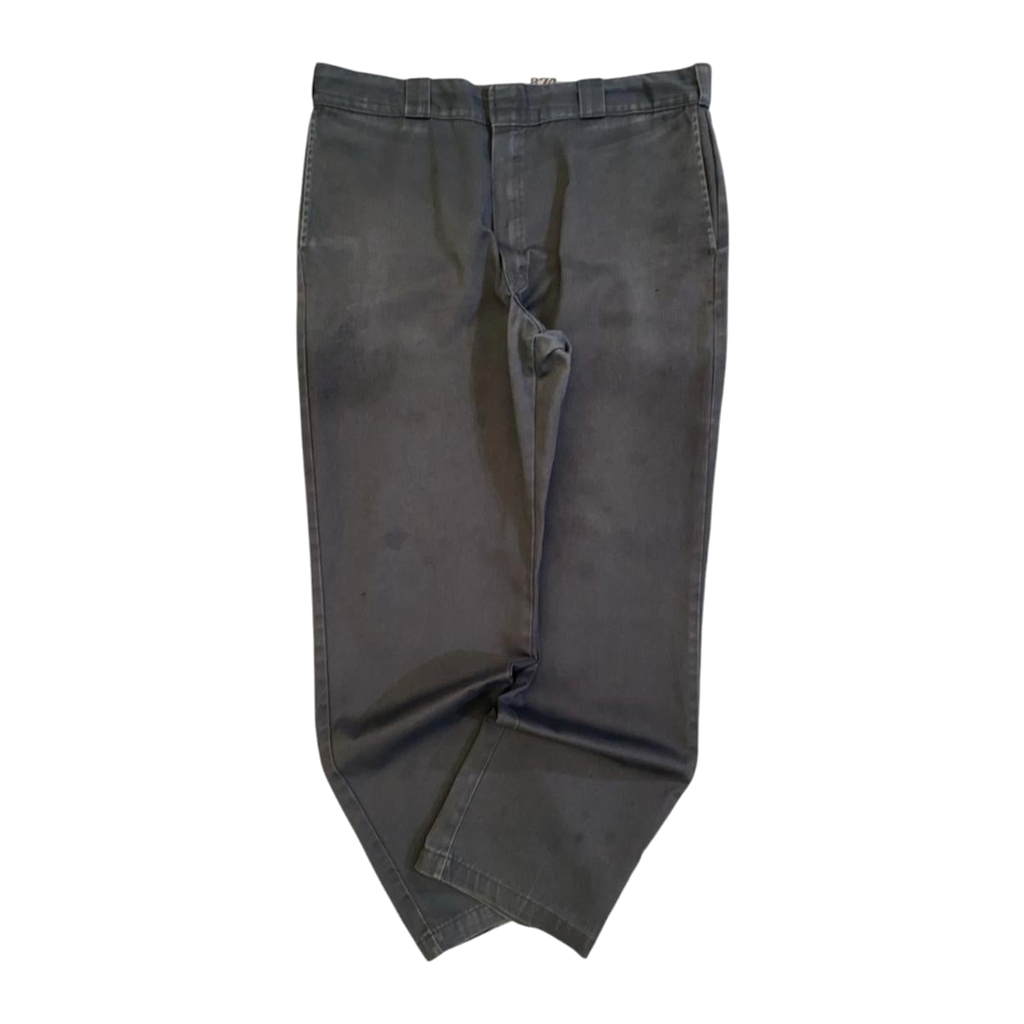 1410 Dickies Original Fit 874 Straight Leg Chino Grey W37 L31