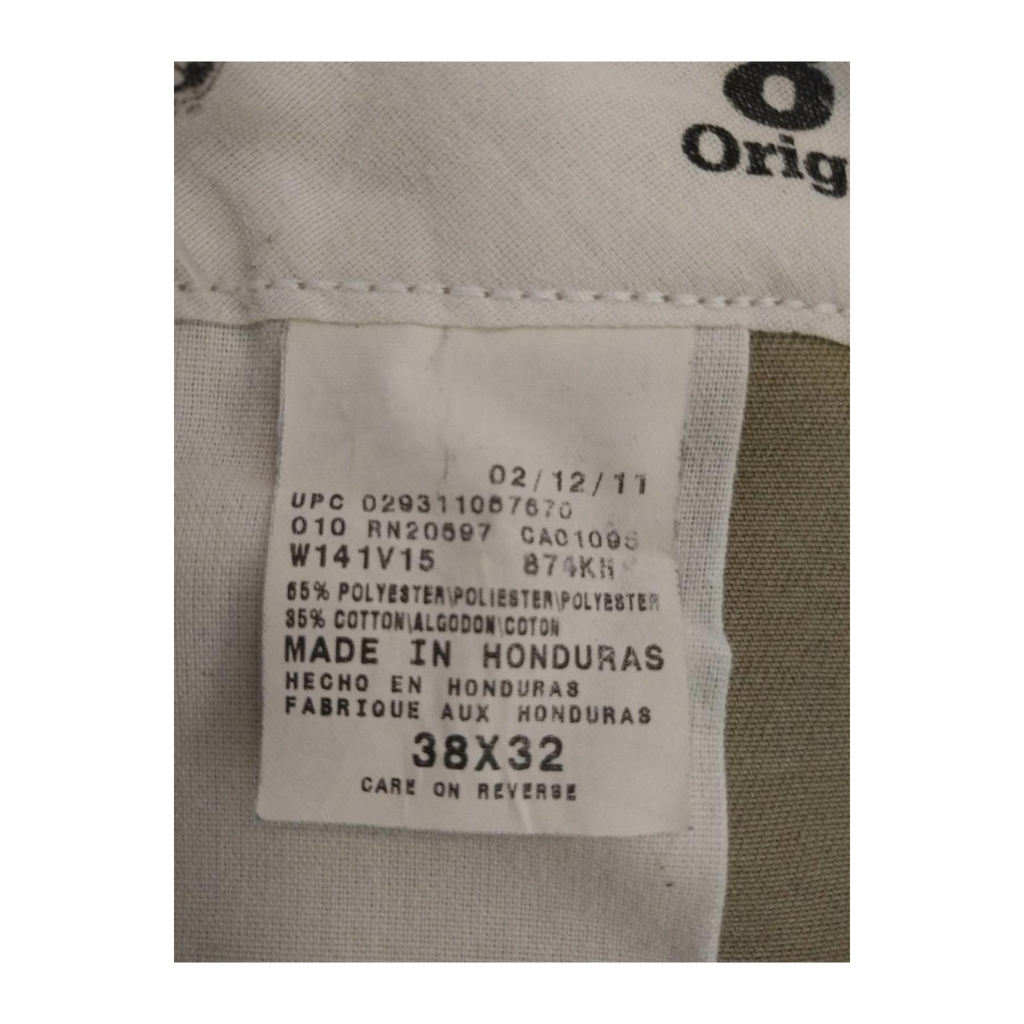1413 Dickies 874 Original Fit Trousers Khaki W38 L32