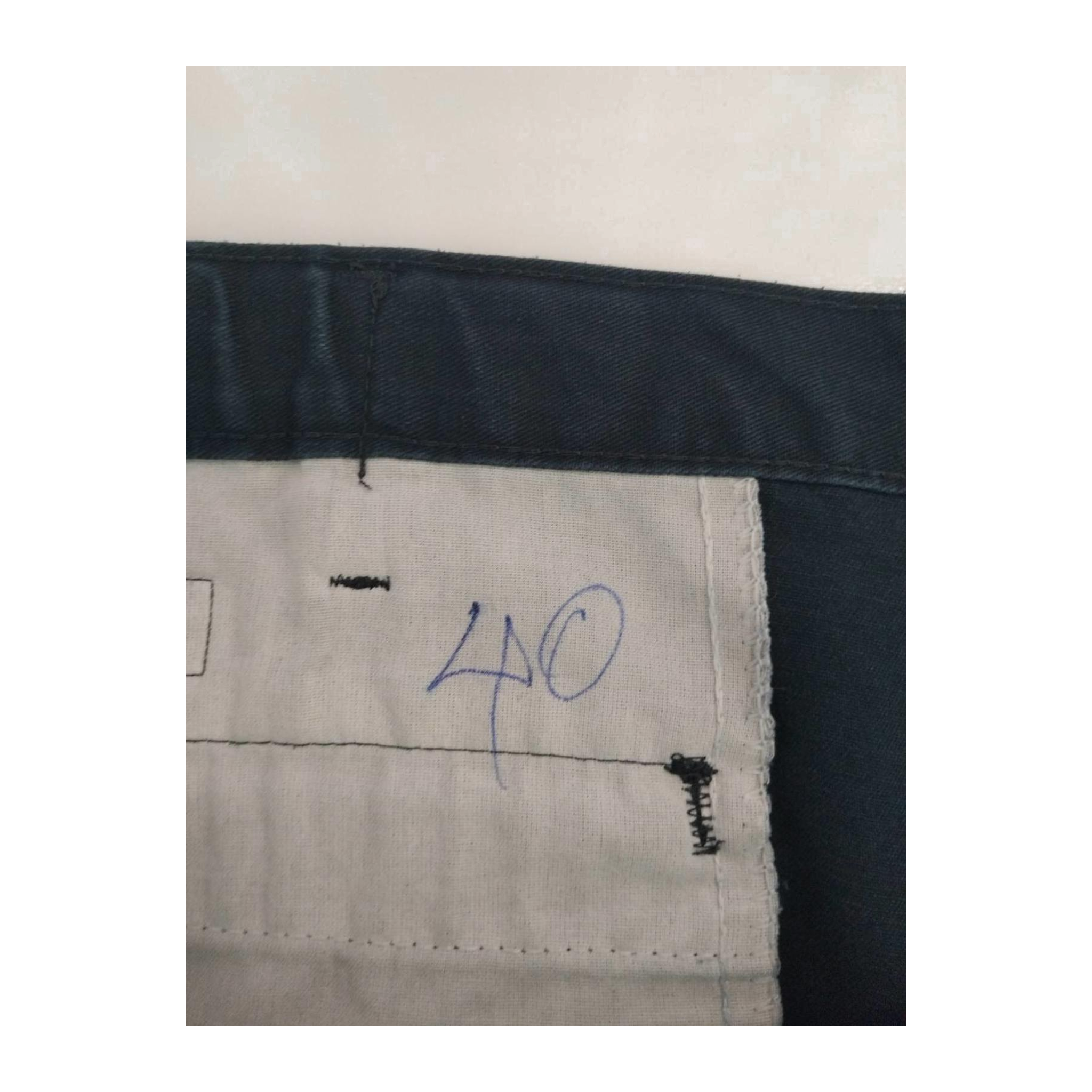 1418 Dickies Straight Leg Chino Navy W40 L30