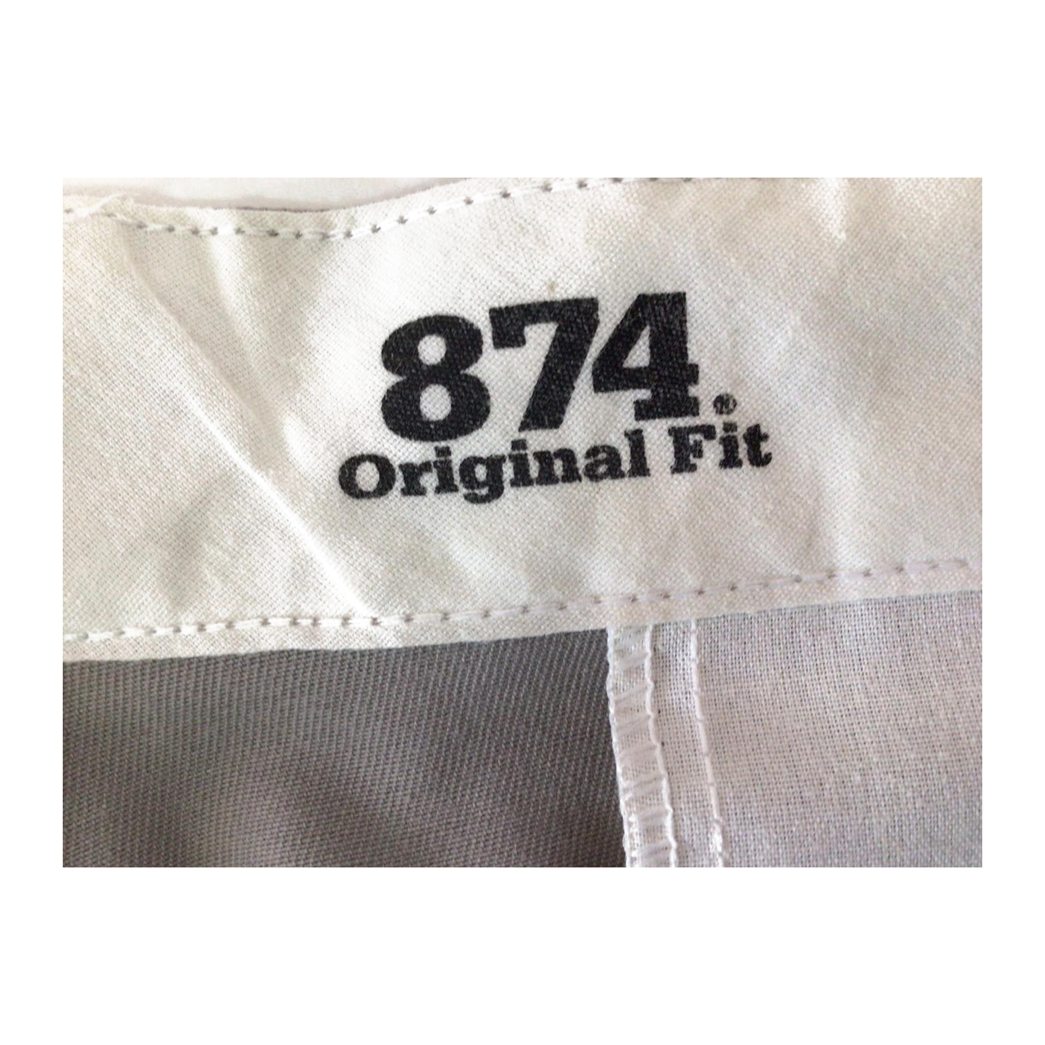 2048 Dickies 874 Original Fit Khaki Chino W36 L32