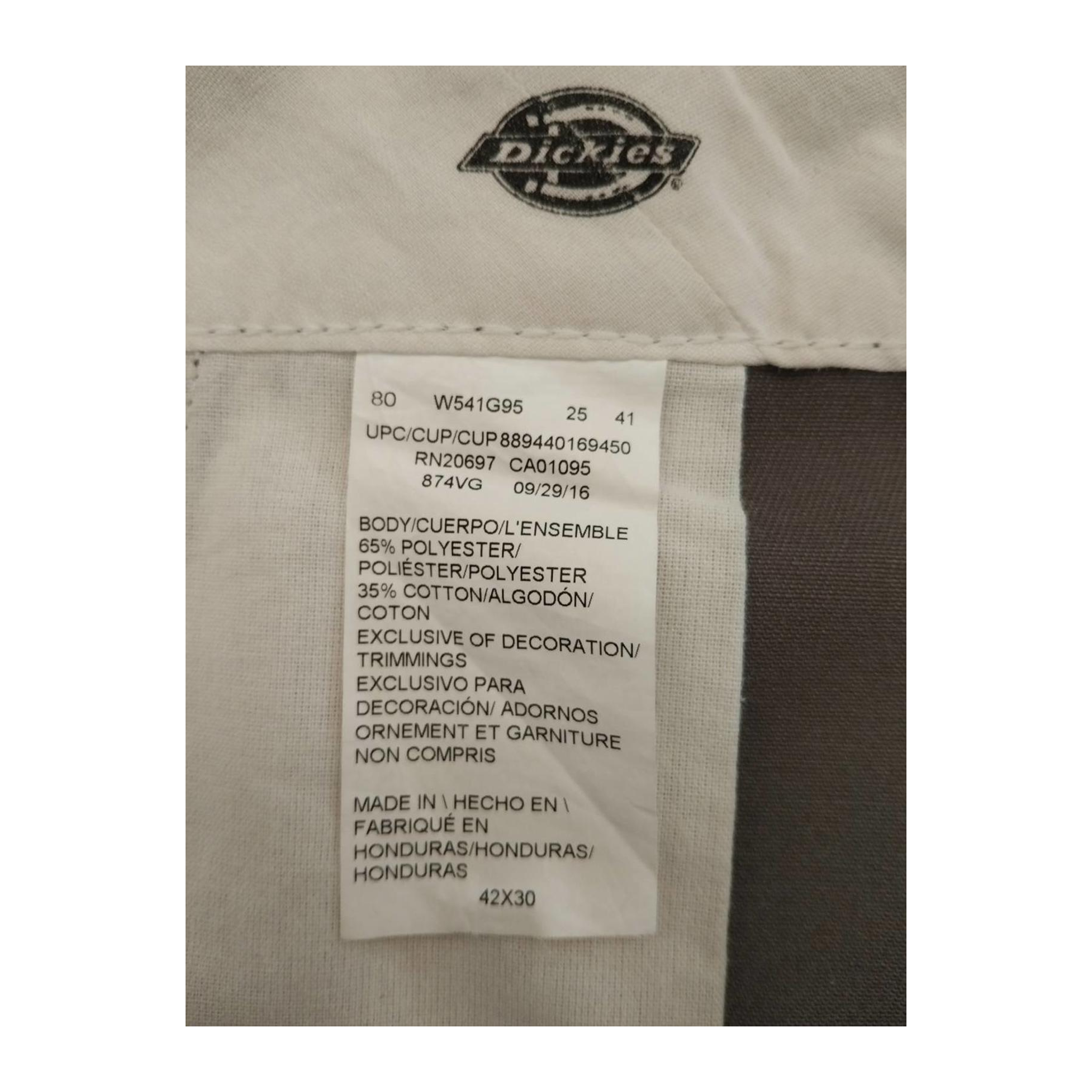 2269 Dickies 874 Original Fit Chino Khaki W42 L30