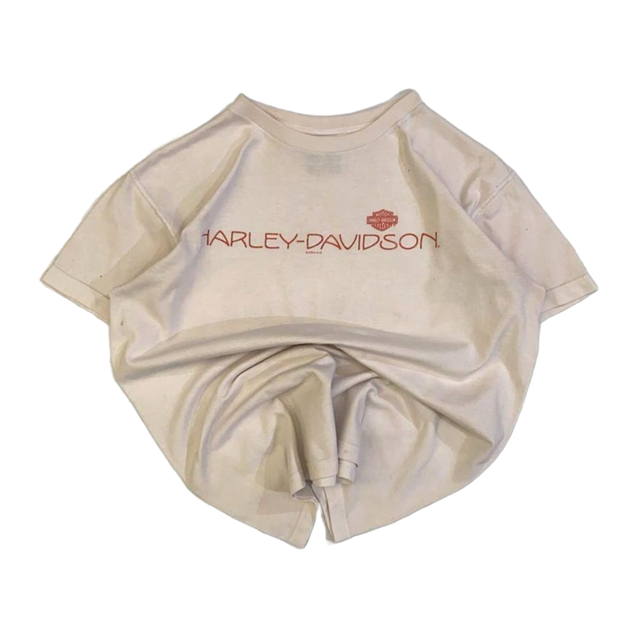 1600 Harley Davidson Women's Short Sleeve T Shirt White M