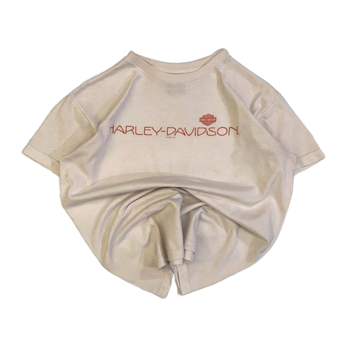 Harley Davidson Women's Short Sleeve T Shirt White M