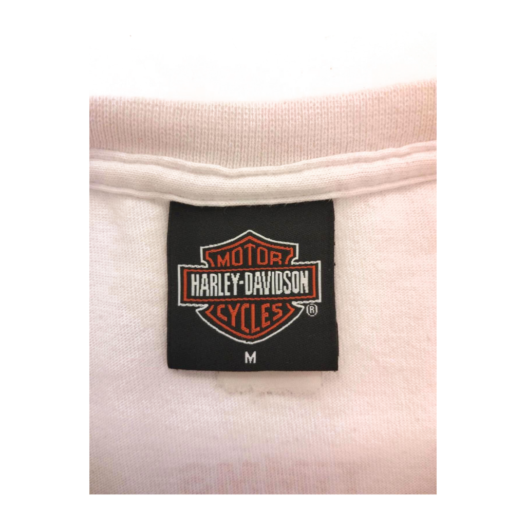 1600 Harley Davidson Women's Short Sleeve T Shirt White M