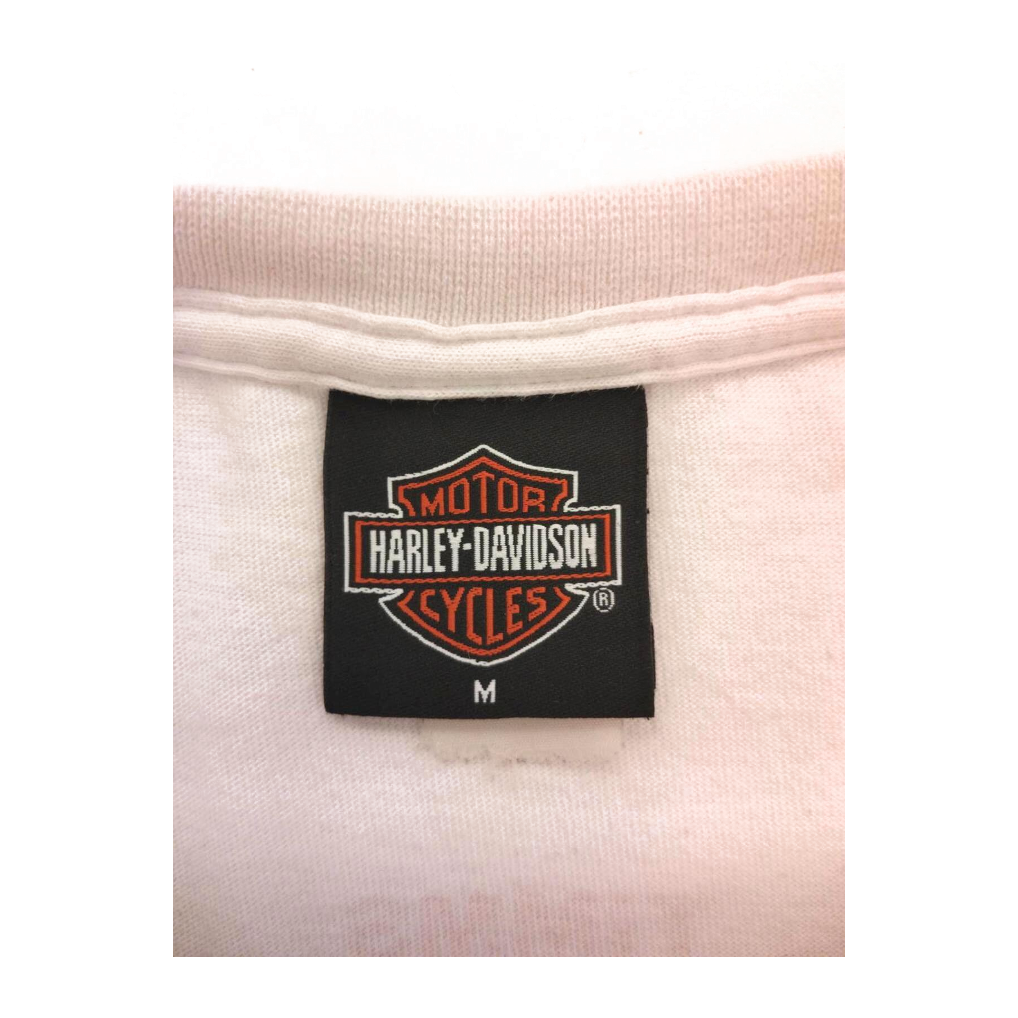 1600 Harley Davidson Women's Short Sleeve T Shirt White M