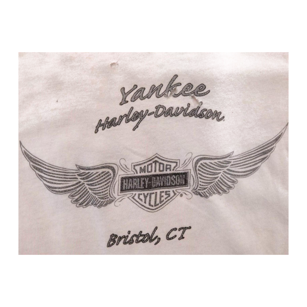 1602 Harley Davidson Women's Spaghetti Strap Tank Top Beige L