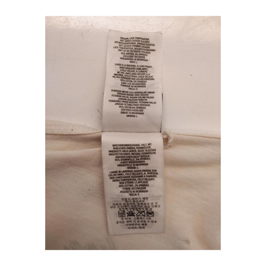 1602 Harley Davidson Women's Spaghetti Strap Tank Top Beige L