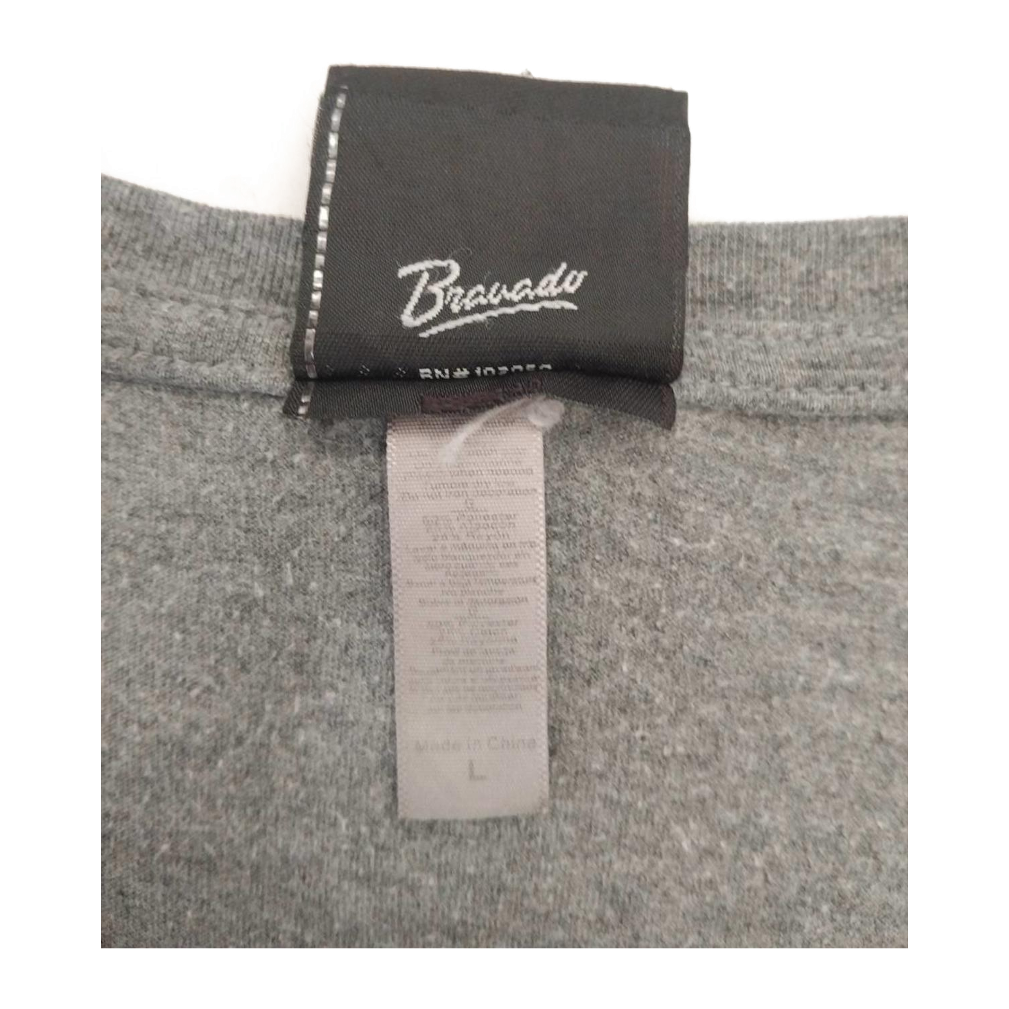 1606 Harley Davidson Women's Ride Free American Eagle Short Sleeve T Shirt Grey L