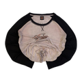 1608 Harley Davidson Women's Lake Shore Baseball T Shirt Grey 2XL