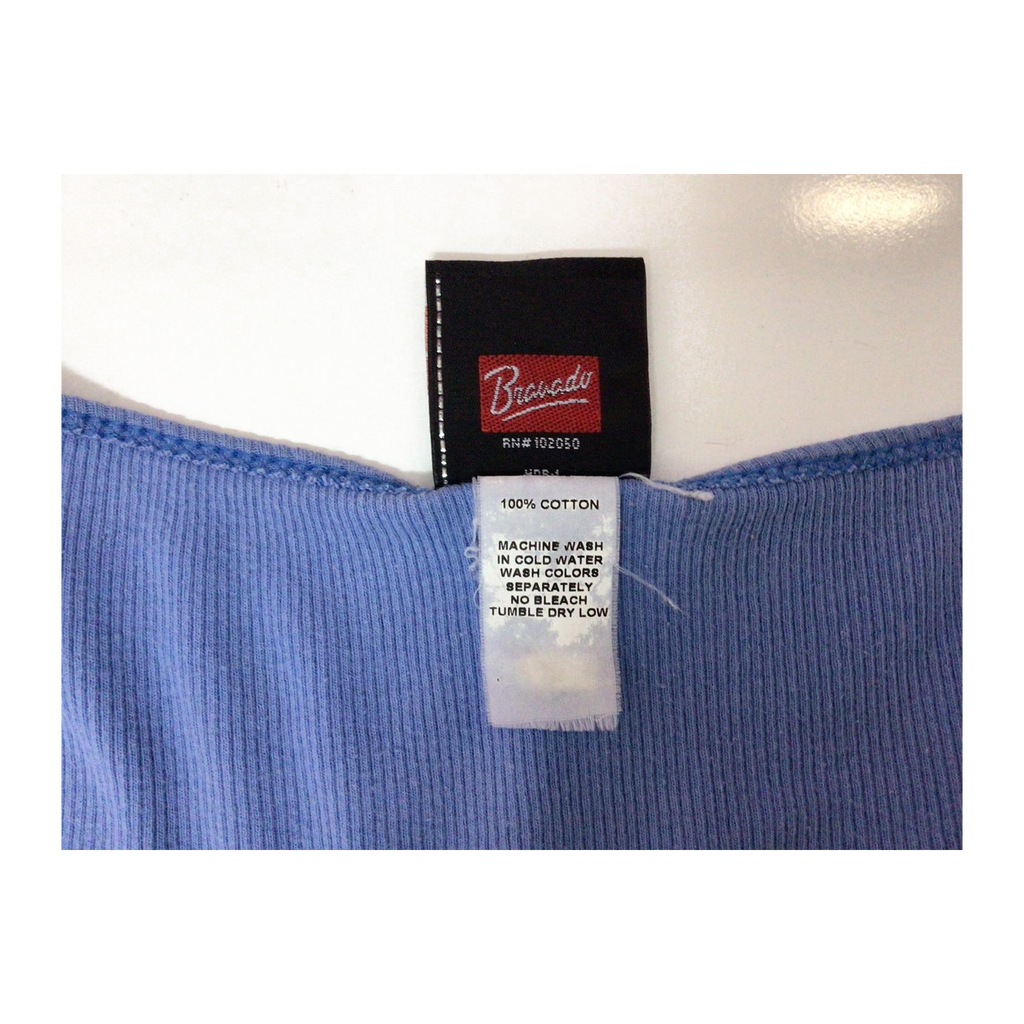 1615 Harley Davidson Women's Ribbed Sleeveless Tank Top Blue S