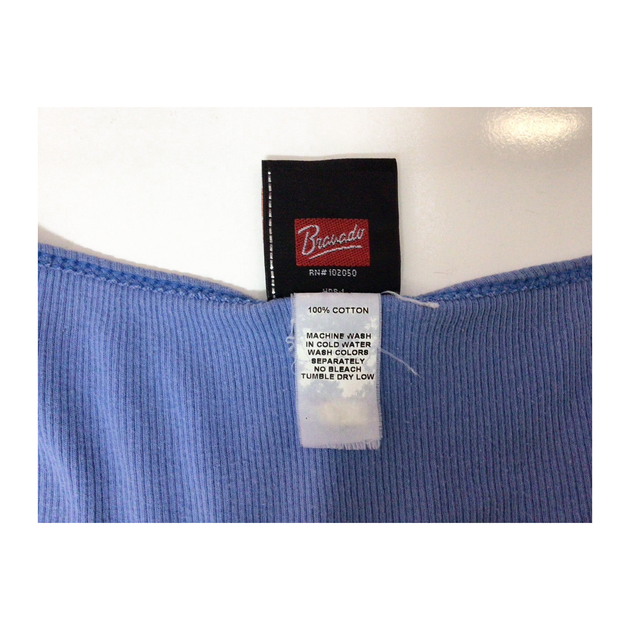 1615 Harley Davidson Women's Ribbed Sleeveless Tank Top Blue S
