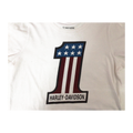 1624 Harley Davidson Women's USA 1 Short Sleeve T shirt White L