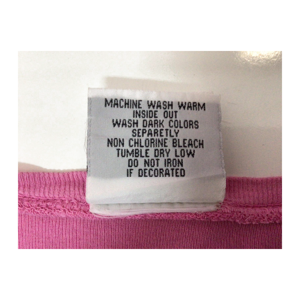 1625 Harley Davidson Women's Bedazzled Logo Short Sleeve T Shirt Pink M