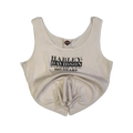 1627 Harley Davidson Women's Tank Top Muscle T White XL
