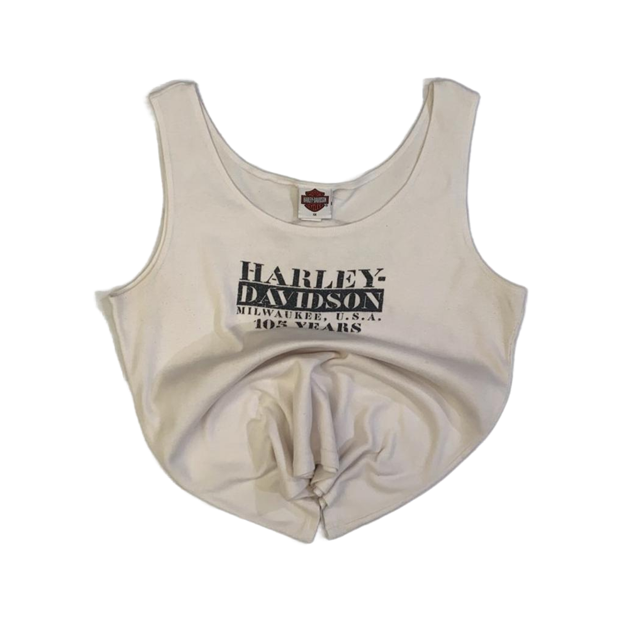 1627 Harley Davidson Women's Tank Top Muscle T White XL